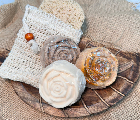 Rose Shape Organic Soap