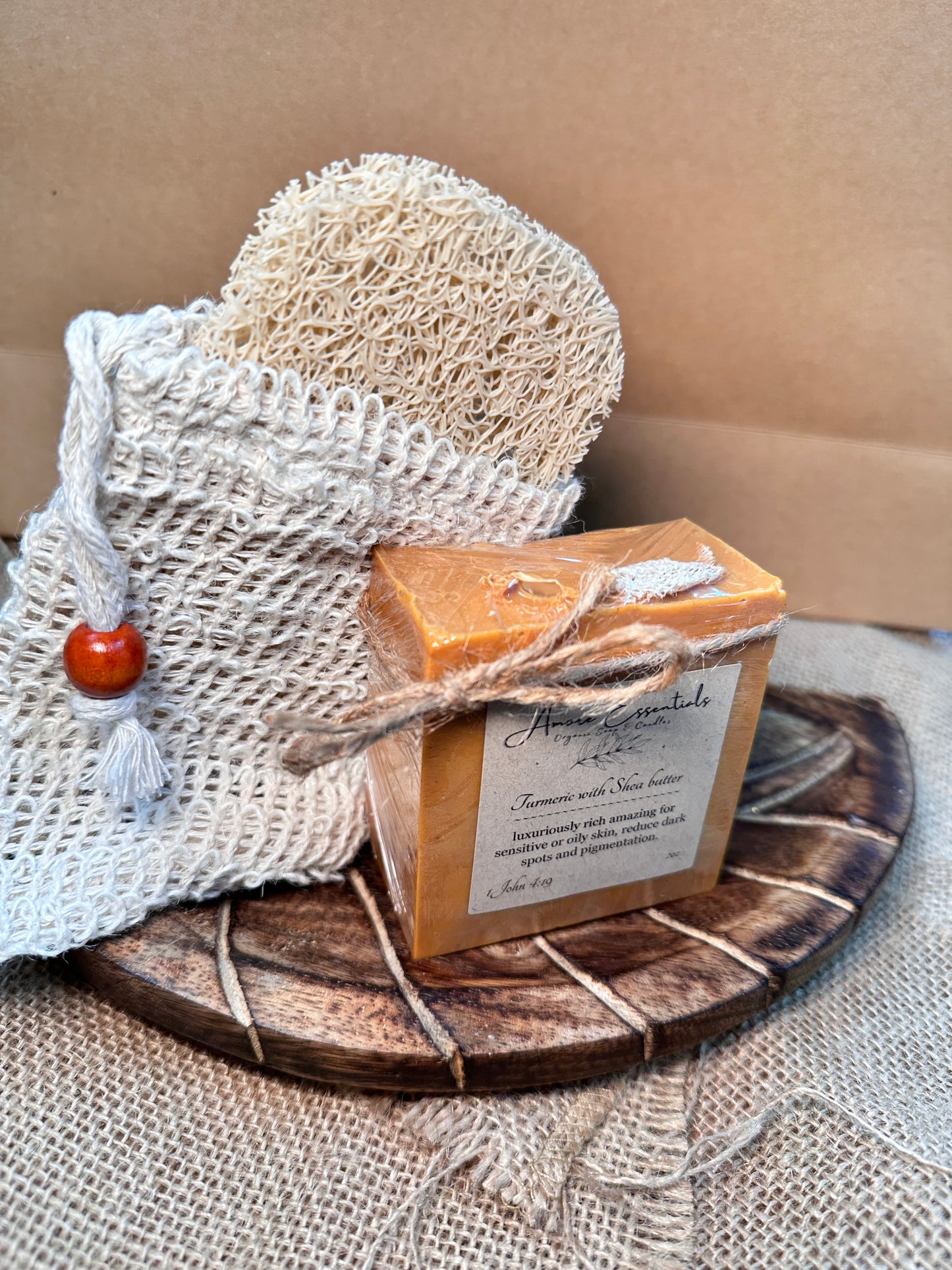 Tumeric Shea Butter Organic Soap