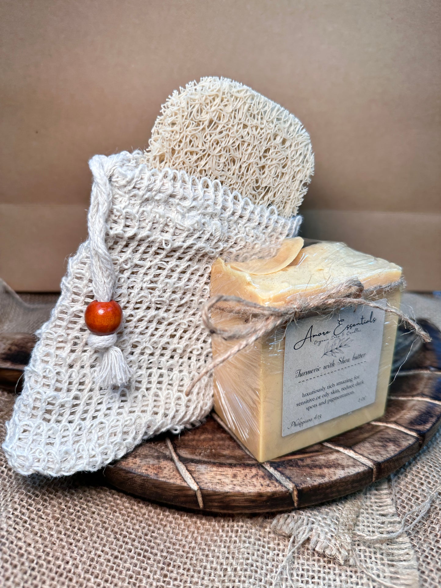 Tumeric Shea Butter Organic Soap