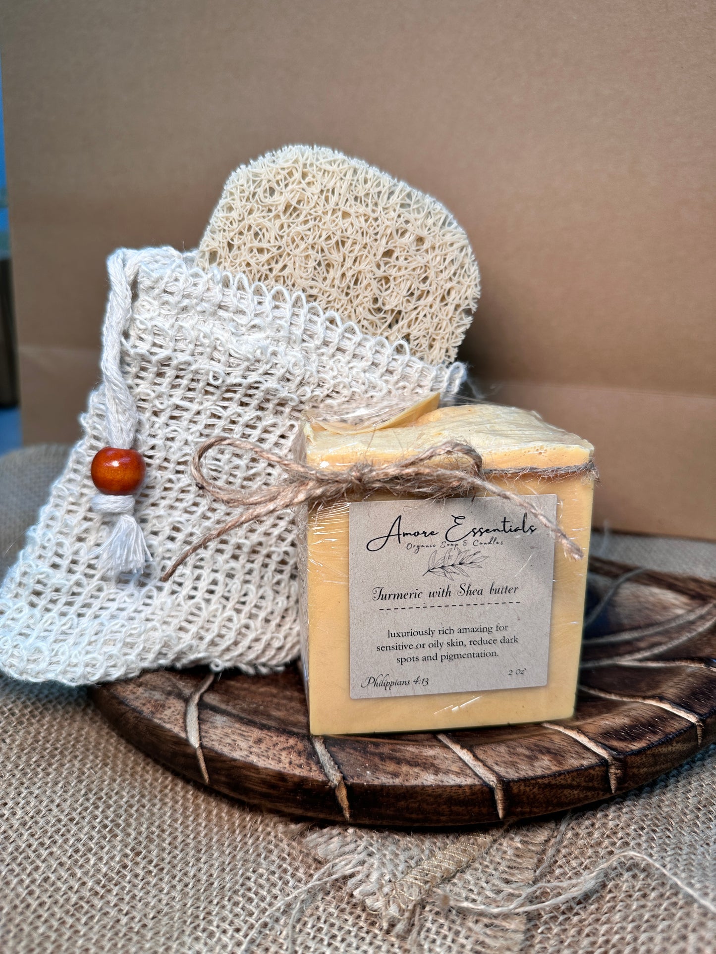 Tumeric Shea Butter Organic Soap