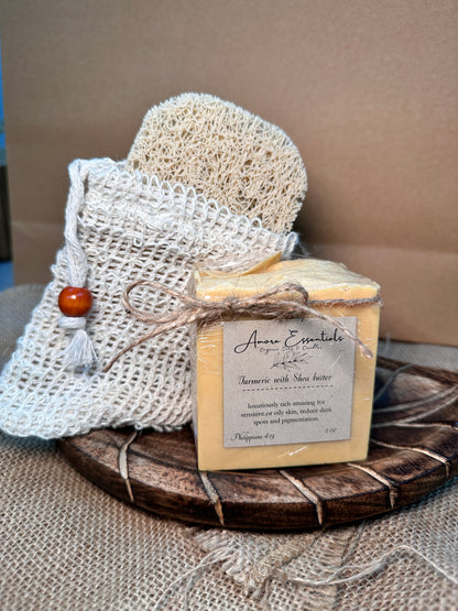 Tumeric Shea Butter Organic Soap